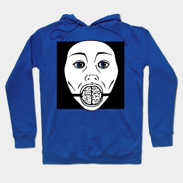 Brain Gag Hoodie by zzmyxazz